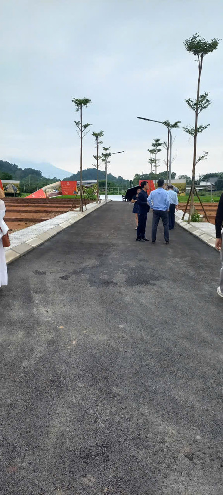 Bán Đất Thổ Cư Sổ Đỏ 100M2, Mặt Tiền 6M, Đường 21A, Phú Cát, Quốc Oai, Hà Nội. Giá 4.5 Tỷ. Lh: