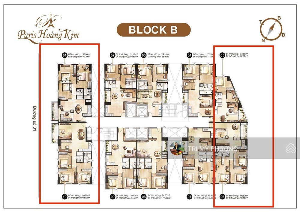 Bán Căn Góc 3Pn + 2 View Ôm Trọn Sg Phồn Hoa + Giá Bán Gốc Cđt Paris Hoàng Kim, Quận 2 - Xem Nhà