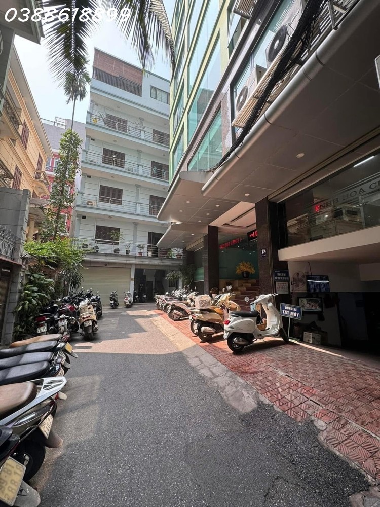 Bán Tòa Vp Thái Hà - Đống Đa - Mt 7M - 8 Tầng Thông Sàn Thang Máy - 54 Tỷ