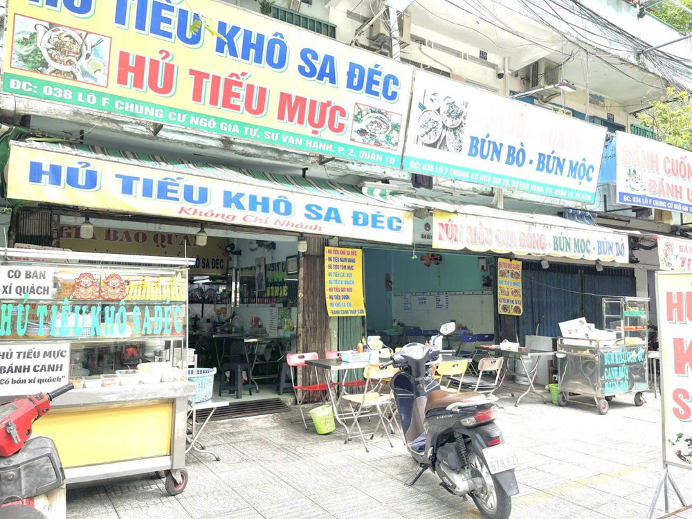 Xuất Cảnh Chốt Nhanh 2 Quán Ăn – Quán Đôi Đẹp Lắm Tầng Trệt Cc Ngô Gia Tự , Mt Sư Vạn Hạnh Phố Ẩm