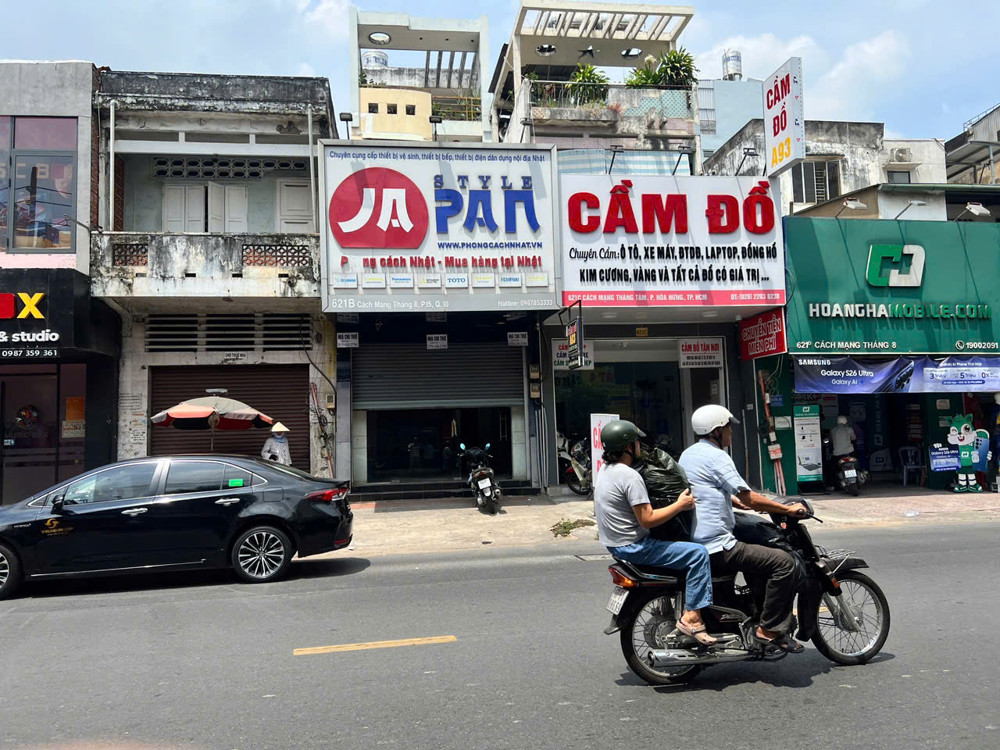 Nhà Mặt Tiền 621B Cmt8 – Quận 10
