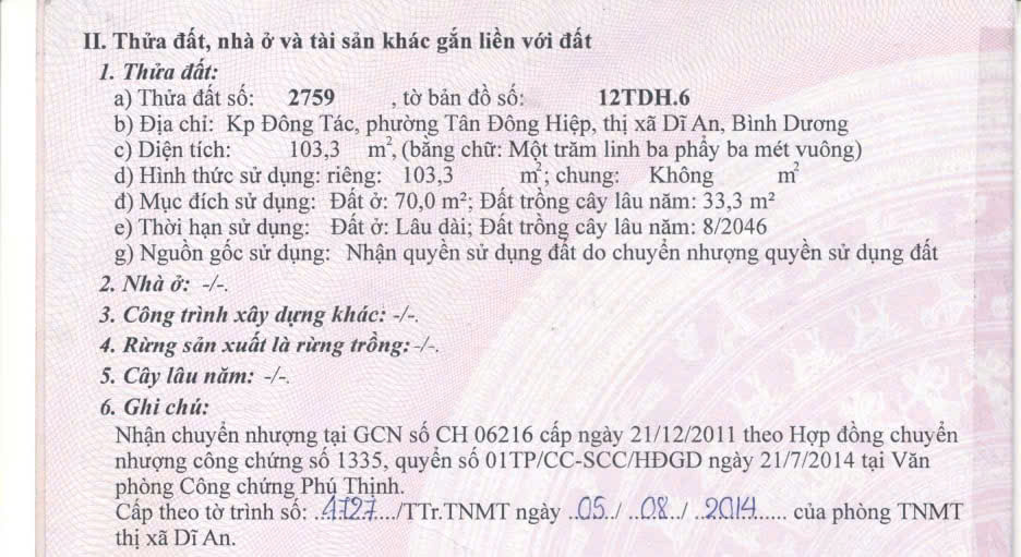 ► Siêu Phẩm Đất Dĩ An – Sổ Riêng – Giá Tốt Đầu Tư & An Cư