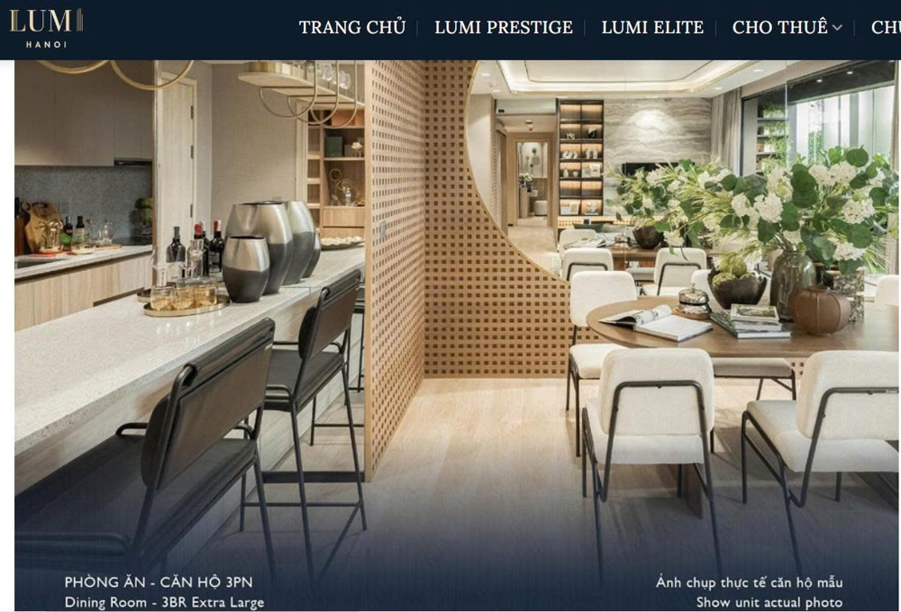 Bán Căn Hộ Cao Cấp Lumi Hanoi – Đại Lộ Thăng Long, Tây Mỗ, Hà Nội