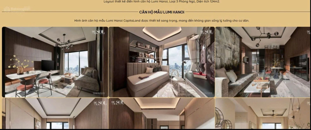 Bán Căn Hộ Cao Cấp Lumi Hanoi – Đại Lộ Thăng Long, Tây Mỗ, Hà Nội