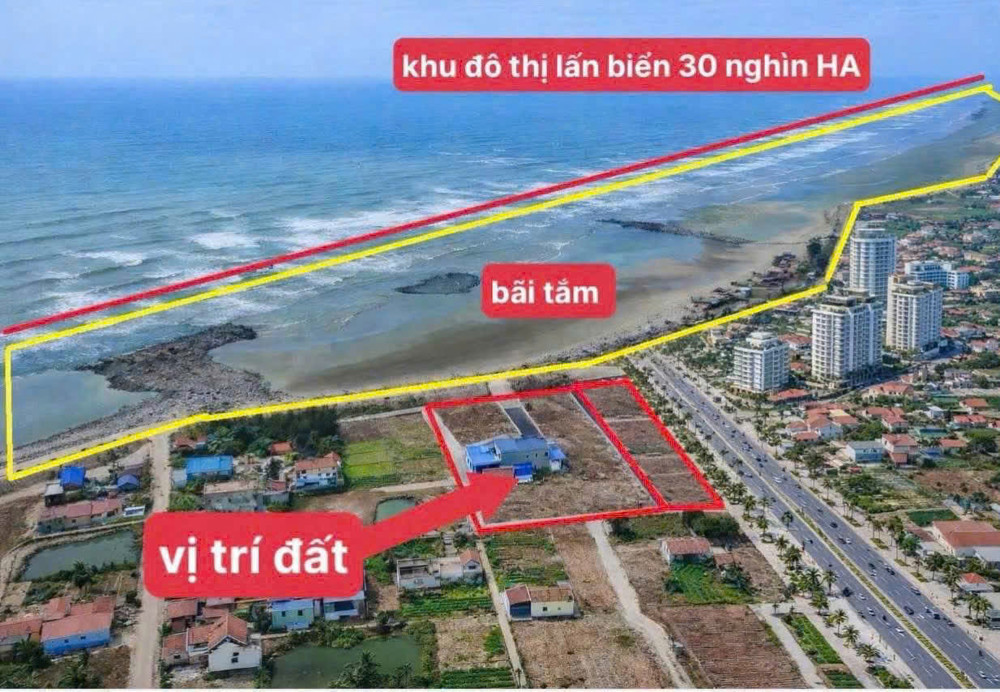 Bán Đất Nền Mặt Biển Ninh Cơ 100M2 – Giá Chỉ 1 Tỷ