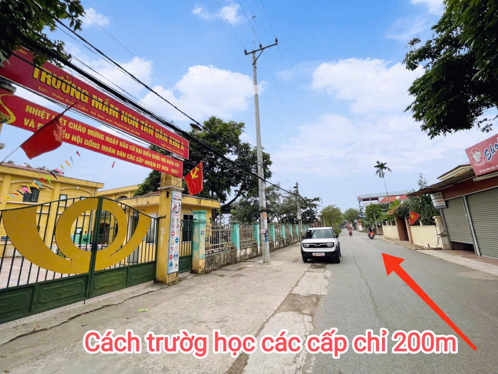 Bán Đất Đẹp Ninh Cẩm, Tân Dân, Sóc Sơn - Full Thổ Cư - Ô Tô Tránh - Sát Kcn Sạch - Gần Sân Bay