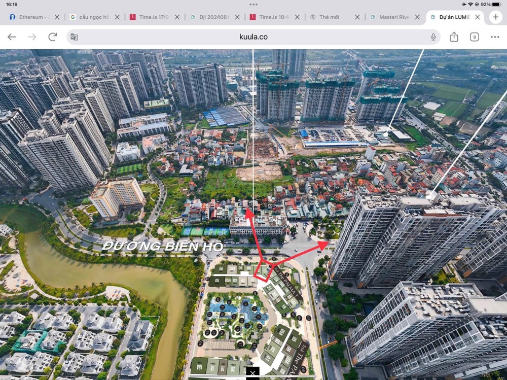 Căn 2Pn Giá Tốt Nhất Tại Lumière Orient Pearl – Masterise Homes