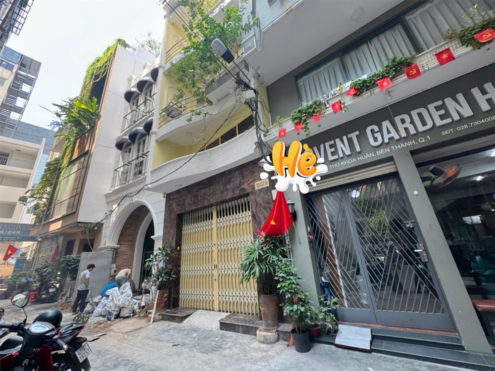 Siêu Phẩm - Mặt Tiền Xe Hơi Đậu Cửa - Bán Nhà 4 Tầng Đường Thủ Khao Huân - Ngay Chợ Bến Thành Quận