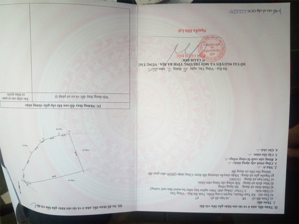 Hót Hót Đất Đẹp – Giá Tốt Chính Chủ Cần Bán Đất Tại Xã Tam Phước, Huyện Long Điền, Tỉnh Bà Rịa –