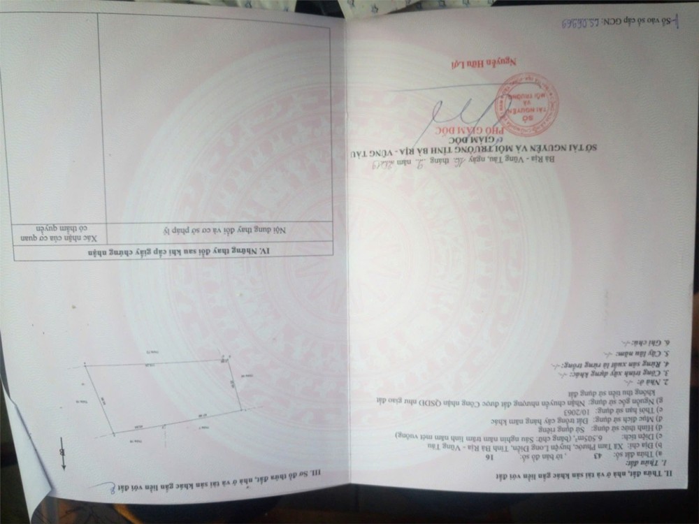 Hót Hót Đất Đẹp – Giá Tốt Chính Chủ Cần Bán Đất Tại Xã Tam Phước, Huyện Long Điền, Tỉnh Bà Rịa –