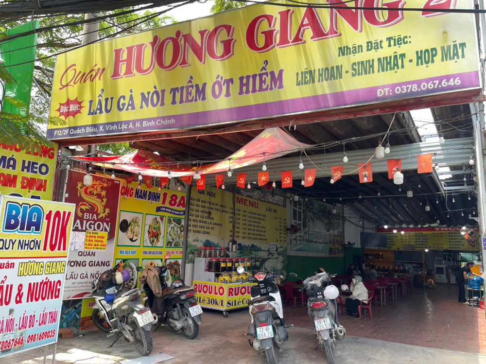 Bình Chánh Sang Quán Nhậu S/vườn 500 M2 Giá : 159 Tr , Có 7 – 10 Phòng, Tel : 0336545468 (