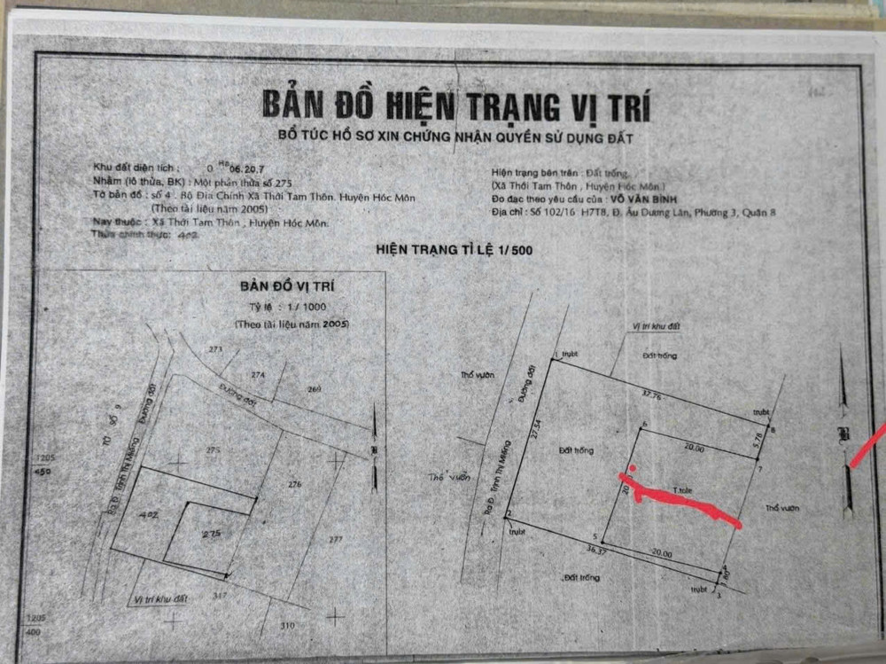 Đất Mặt Tiền Nhựa Tam Đông 1 Sát Nguyễn Thị Ngâu – Hơn 1.000M² Chỉ 22 Tỷ‼