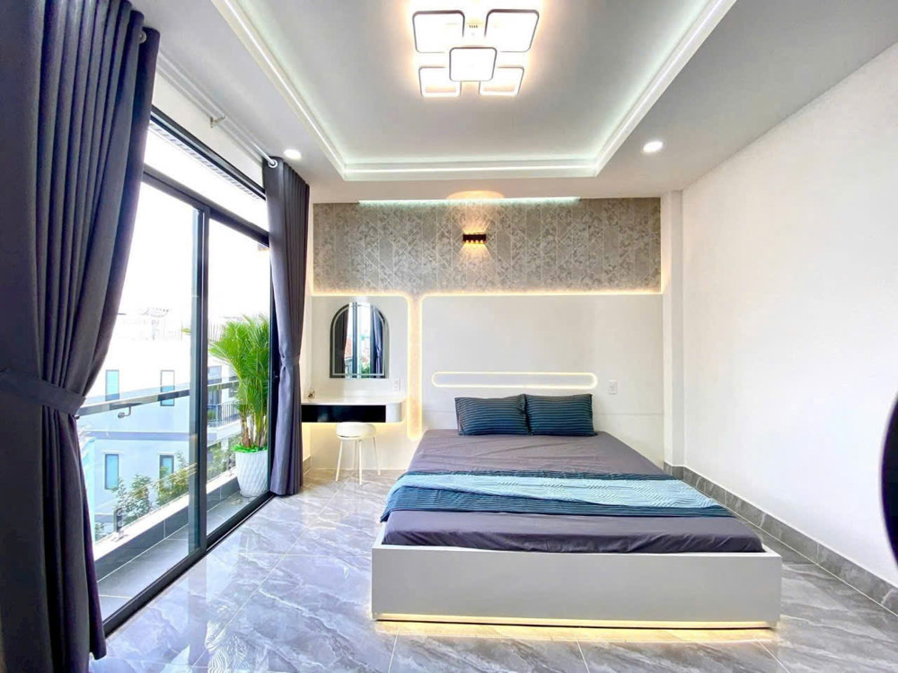 Nhà Phố Ngang 5M – Full Nội Thất Xịn – Đường Xe Hơi – Thới An 16, Q.12