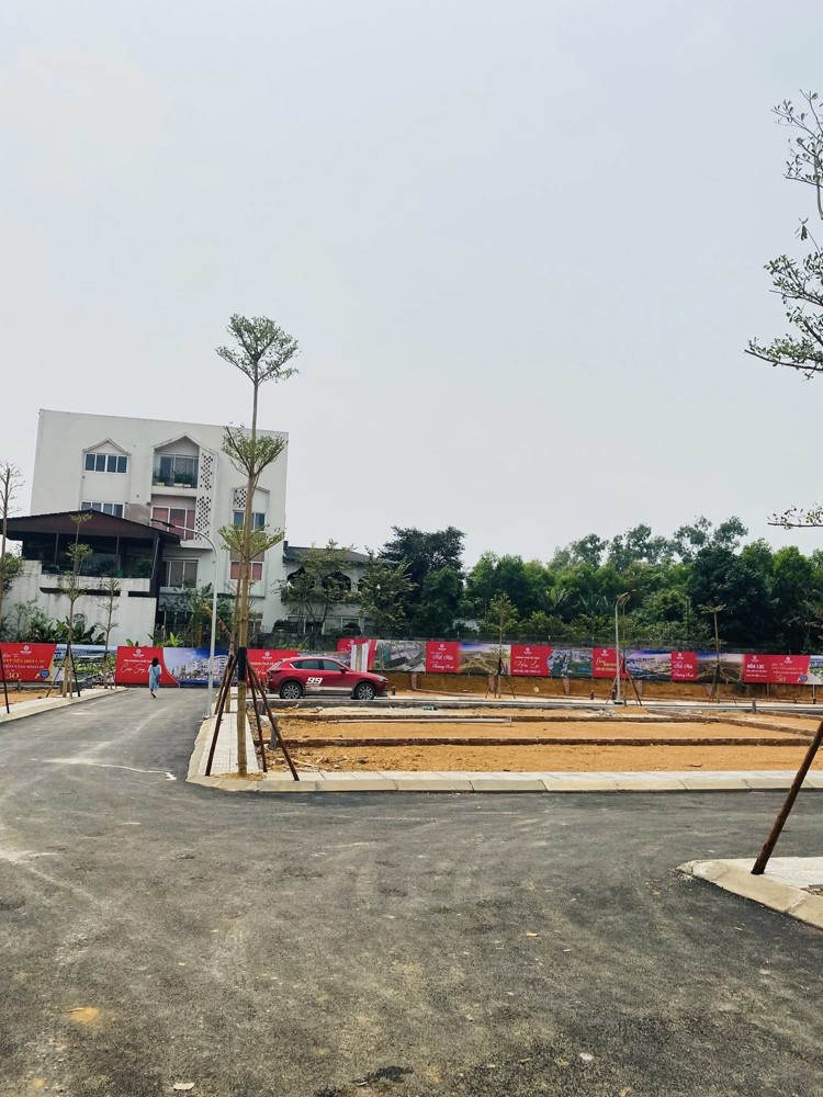 Đất Đáu Giá La Gián - Đoài Phương Hòa Lạc 100M, Mt 6M - Dài 19 _ Full Thổ Cư Sổ Dỏ F0