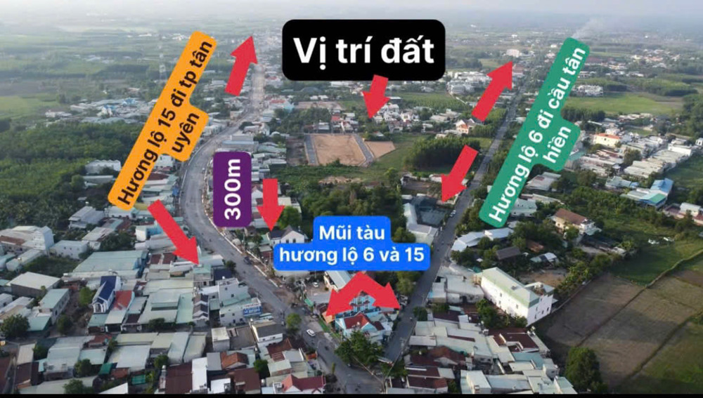 *** Bán Đất Thạnh Phú (Vĩnh Cửu) - Vị Trí Cực Kì Đắc Địa ***