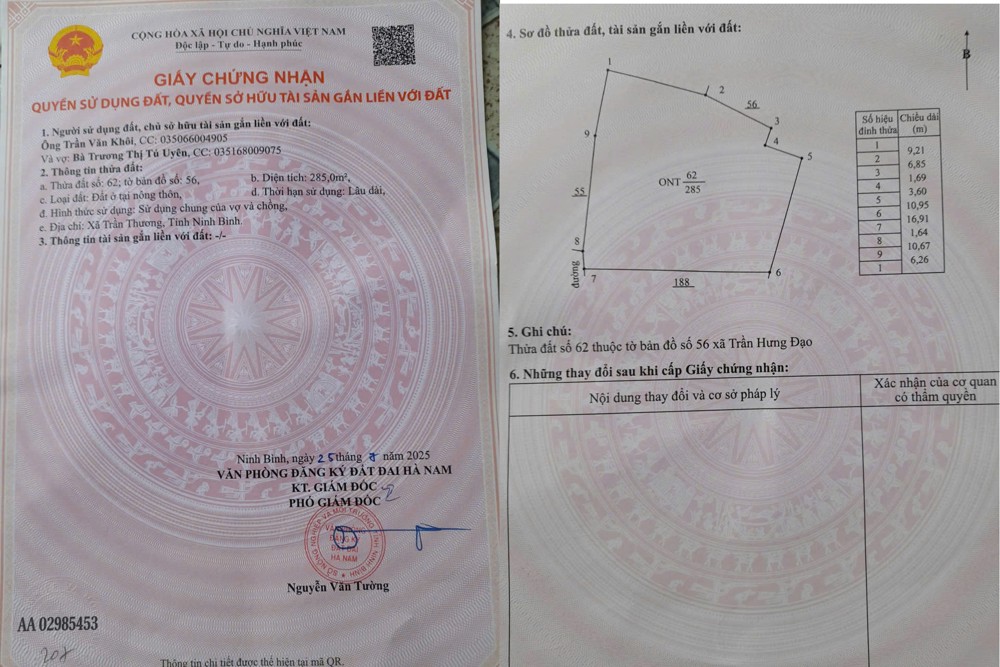 Giá Tốt- Cần Bán Nhanh Lô Đất Đầu Tư Sinh Lời Khu Công Nghệ Cao Huyện Lý Nhân Hà Nam Tỉnh Ninh Bình