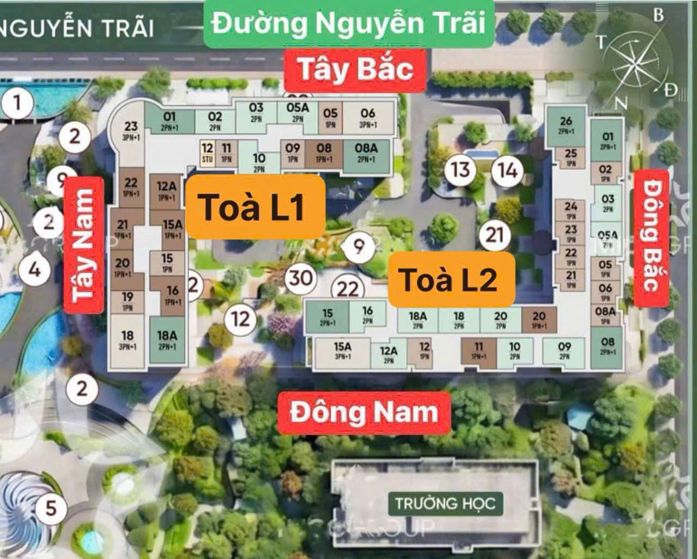 Thông Tin Chính Thức Da • Tên Dự Án: Lumière Hanoi Seasons Garden• Vị Trí: Nguyễn Trãi, Hà Nội