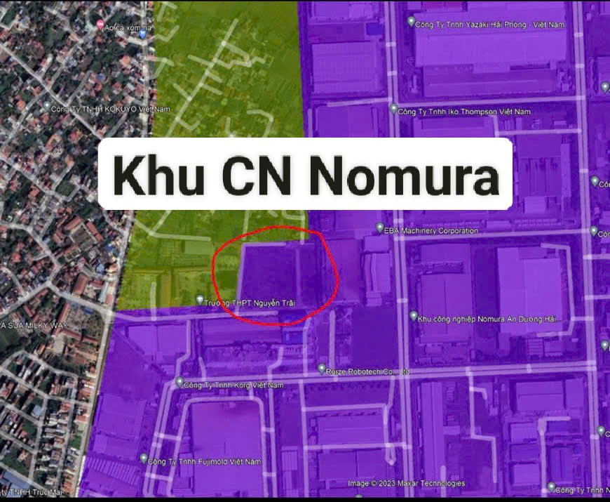Chính Chủ Cần Bán Nhà Máy Lô Góc Tại An Hưng,An Dương,Tp Hải Phòng ( Giáp Kcn Nomura)