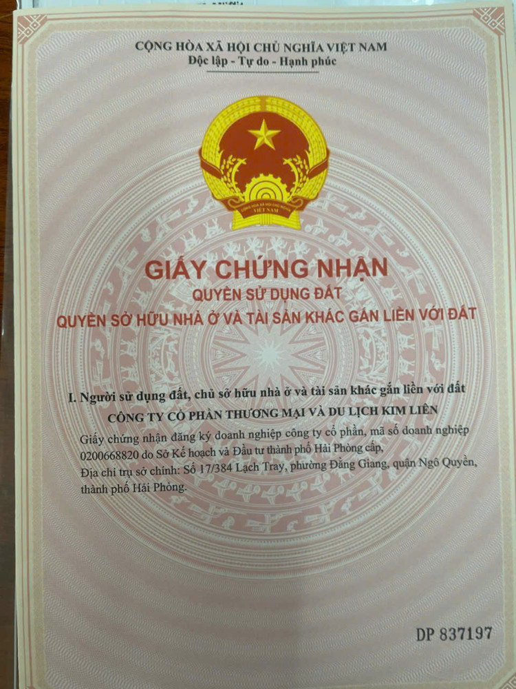 Chính Chủ Cần Bán Nhà Máy Lô Góc Tại An Hưng,An Dương,Tp Hải Phòng ( Giáp Kcn Nomura)