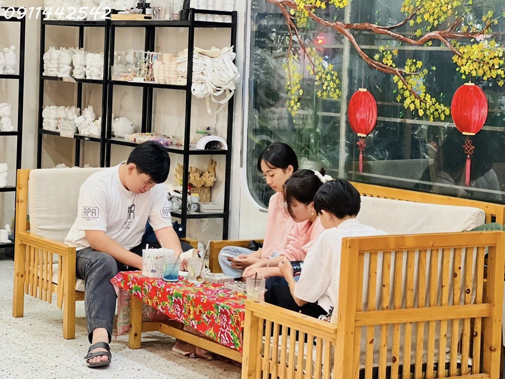 Sang Quán Cafe Kết Hợp Workshop Hanmade Ngã Tư Sung Sướng Cà Mau