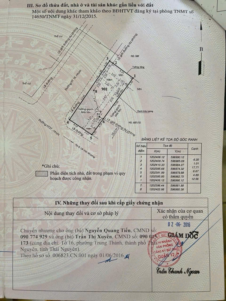 Chủ Cần Bán Gấp Nhà Góc 2 Mặt Tiền Nguyễn Thị Kiểu – Q.12 – Giá Chỉ 12 Tỷ
