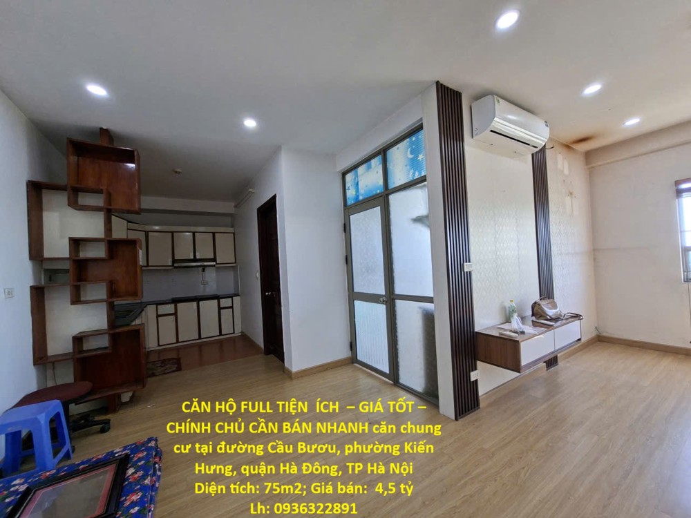 Căn Hộ Full Tiện Ích – Giá Tốt – Chính Chủ Cần Bán Nhanh Căn Chung Cư Tại Quận Hà Đông, Tp Hà Nội