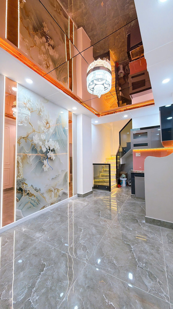 Bán Nhà Hẻm Xe Hơi Đúc 3 Tấm Q4 Có 3Đ