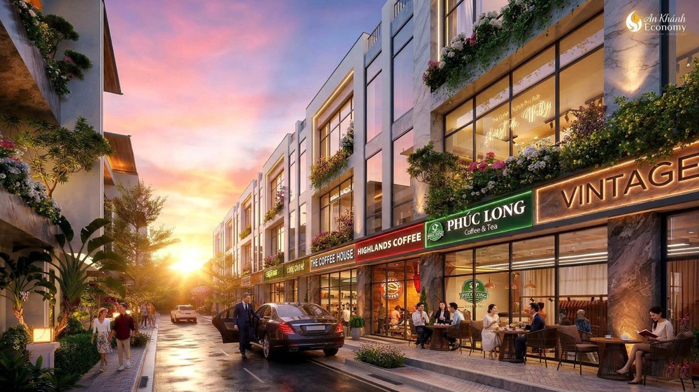 Shophouse An Khánh Ecomony - Mặt Tiền Khủng 10M Kinh Doanh Cực Đỉnh - Vị Trí Vàng - Chỉ Từ 12 Tỷ