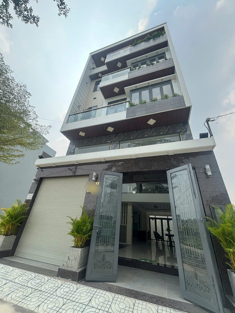 Nhà Mời Mt Nguyễn Văn Tạo Nhà Bè Ngang Khủng (7X14) 5 Tầng - 4Pn - 9,1 Tỷ . Sổ Hồng Riêng Hoàn