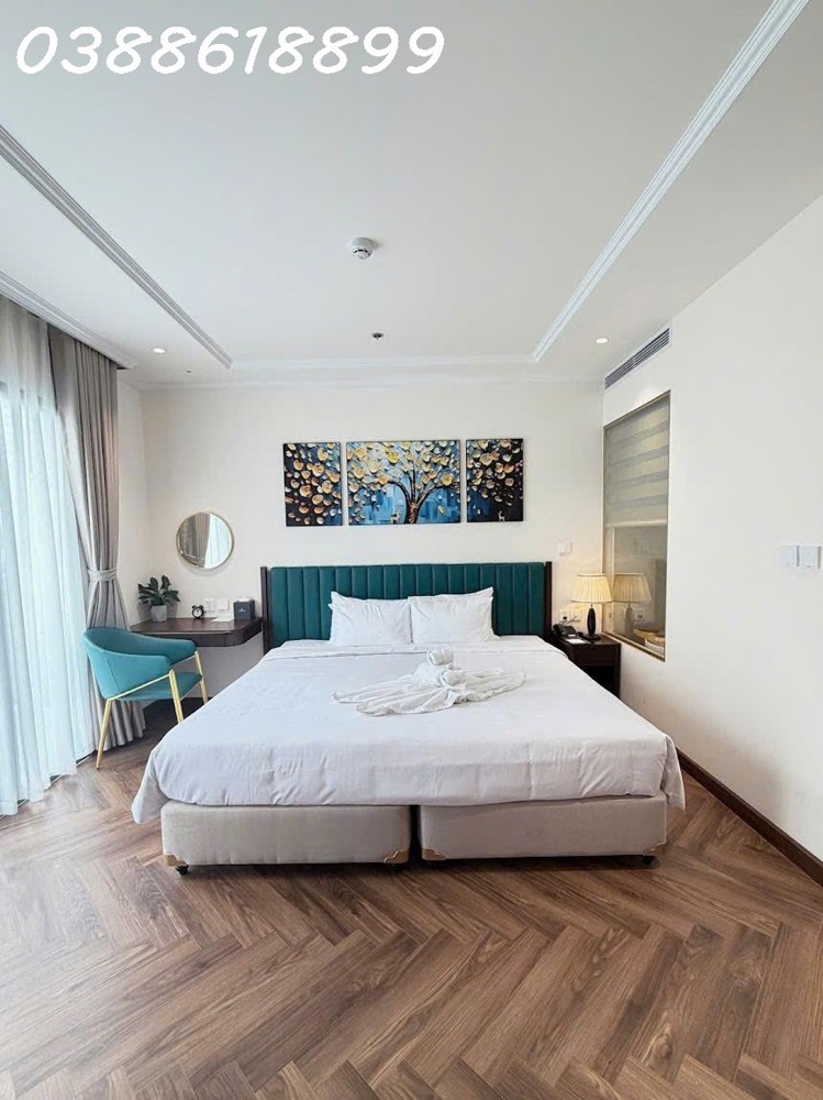 Cực Vip, Tòa Khách Sạn 4 Sao Mặt Phố Trần Thái Tông - Cầu Giấy - 1 Hầm 9 Nổi - Dt 400 Tr/tháng
