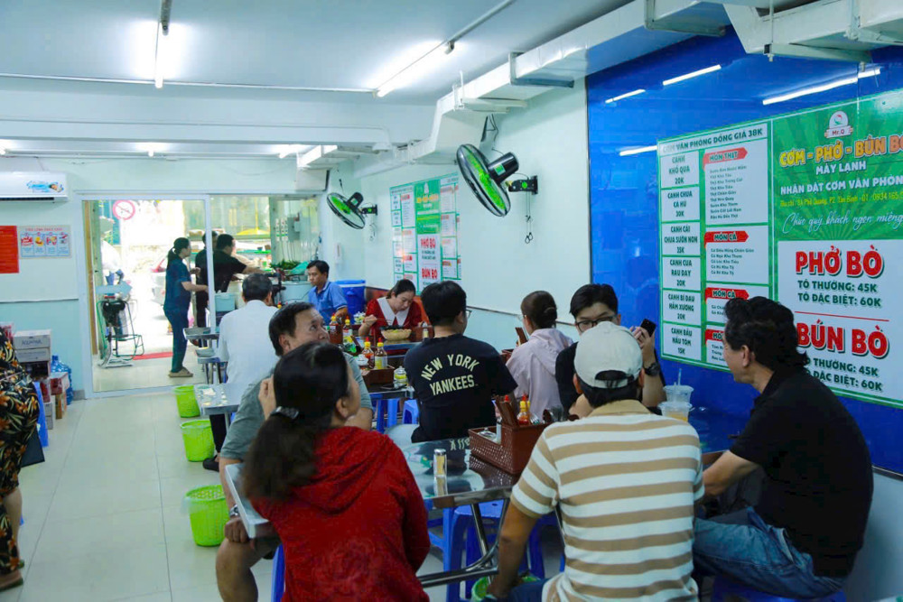 Sang Quán Cơm Máy Lạnh Vp – Gần Nhiều Toà Vp Cty , Ngân Hàng Và Căn Hộ Cao Cấp, Doanh Thu 10 – 11