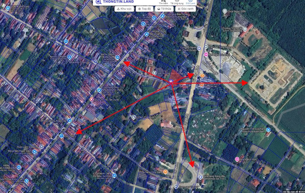Đất Đẹp - Giá Tốt – Chính Chủ Cần Bán Đất Ngõ 444 Đường Phố 1, Xã Quang Trung, Ngọc Lặc, Thanh Hóa