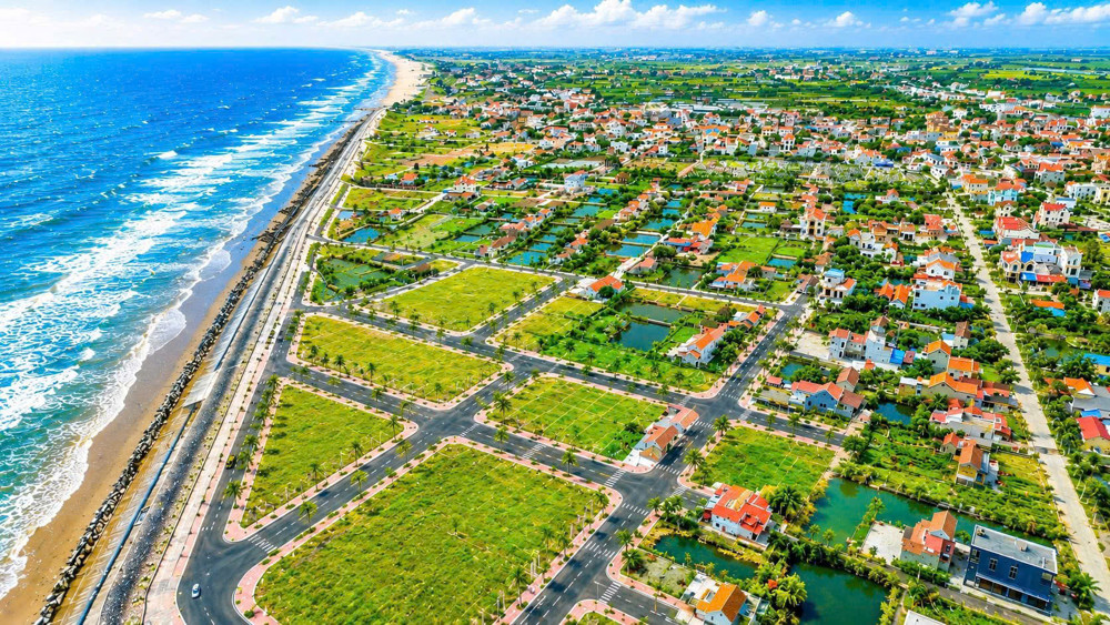 Bán Đất Biển Full Thổ Cư, Sẵn Sổ Giá Nhỉnh 1Tỷ/lô Gần Các Khu Công Nghiệp, Đặc Khu Kinh Tế