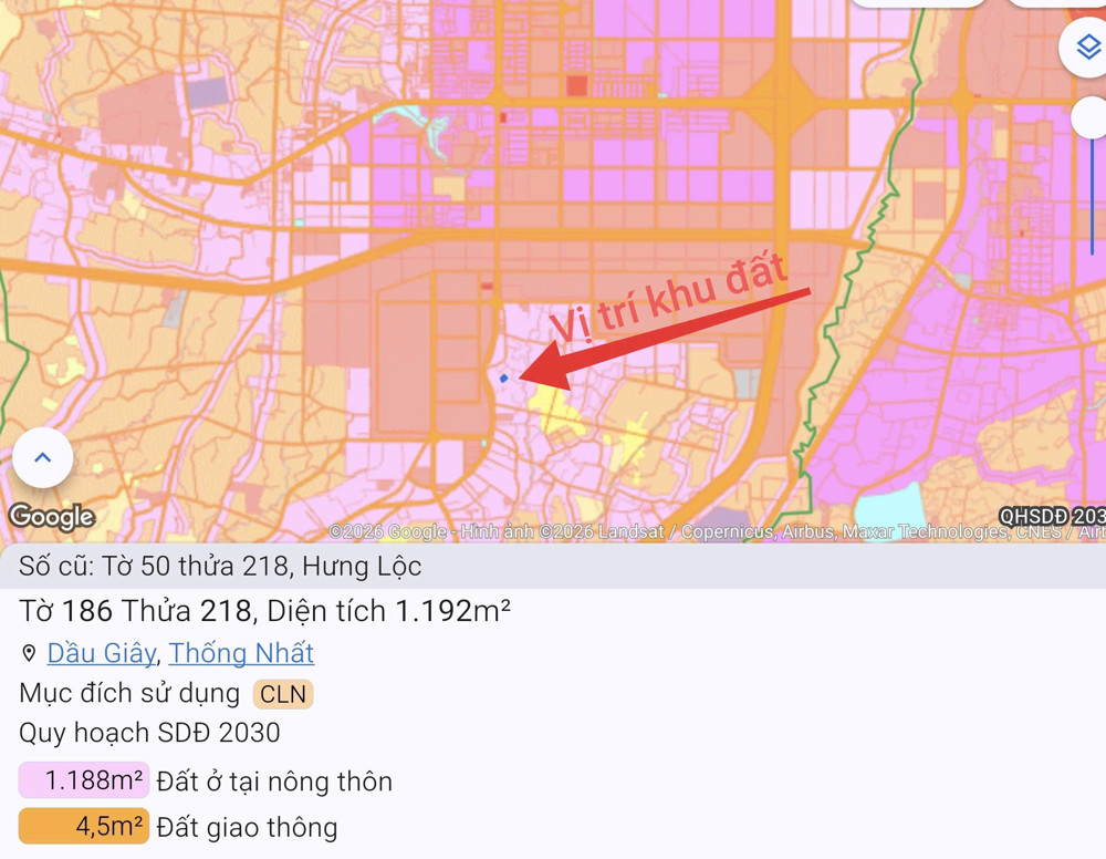 Bán Thu Hồi Vốn Lô Đất Trồng Cây Lâu Năm Giá 1,95 Tỷ