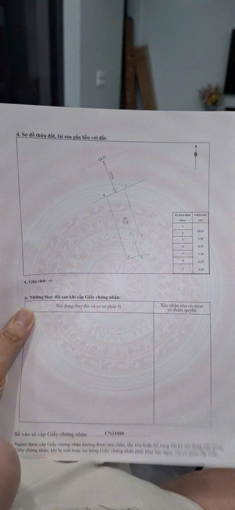 Chính Chủ Bán Đất Tặng Nhà Tại Trung Tâm Thị Trấn Hùng Sơn (Nay Là Xã Đại Phúc), Đại Từ, Thái Nguyên