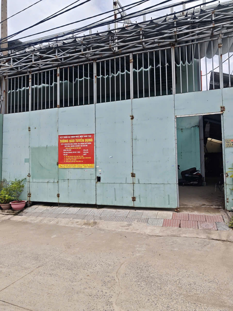Bán Nhà Xưởng Đang Hoạt Động – Bình Hưng Hòa B, Bình Tân