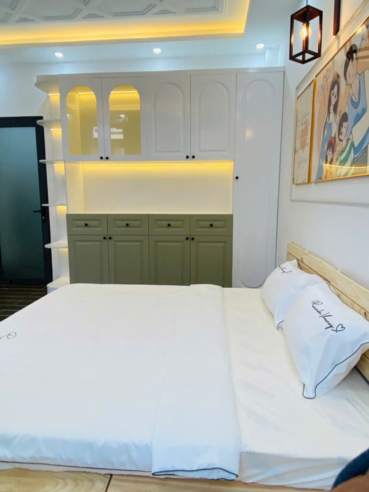 6,350 Tỷ Có Nhà Mới Full Nội Thất Huỳnh Tấn Phát, Nhà Bè (4X13) 3 Tầng - 5Pn - Sổ Hồng Riêng