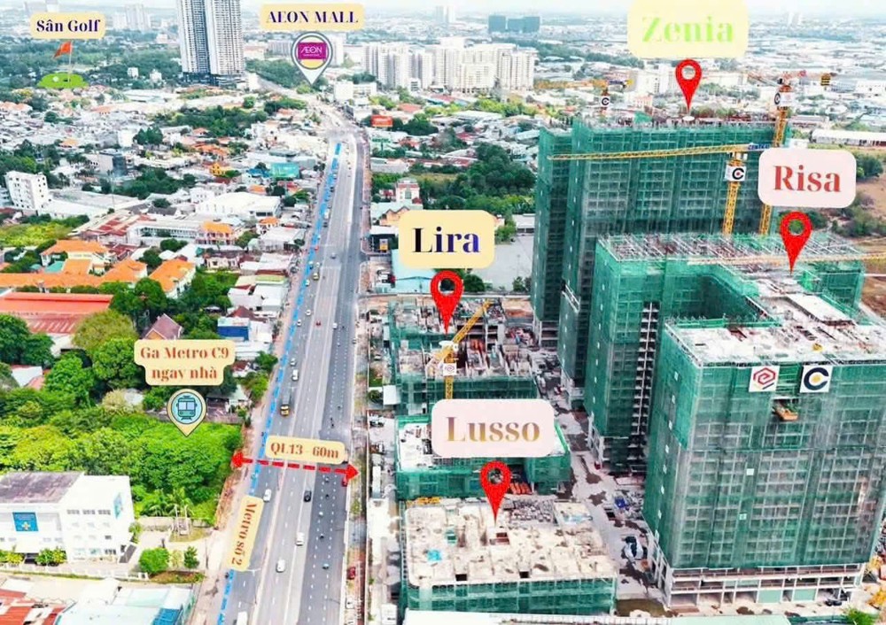 Chính Chủ Bán Căn Hộ Lapura. Giá Tốt - Thỏa Thuận Dt 62,7M2 Giá Bán 2,98 Tỷ