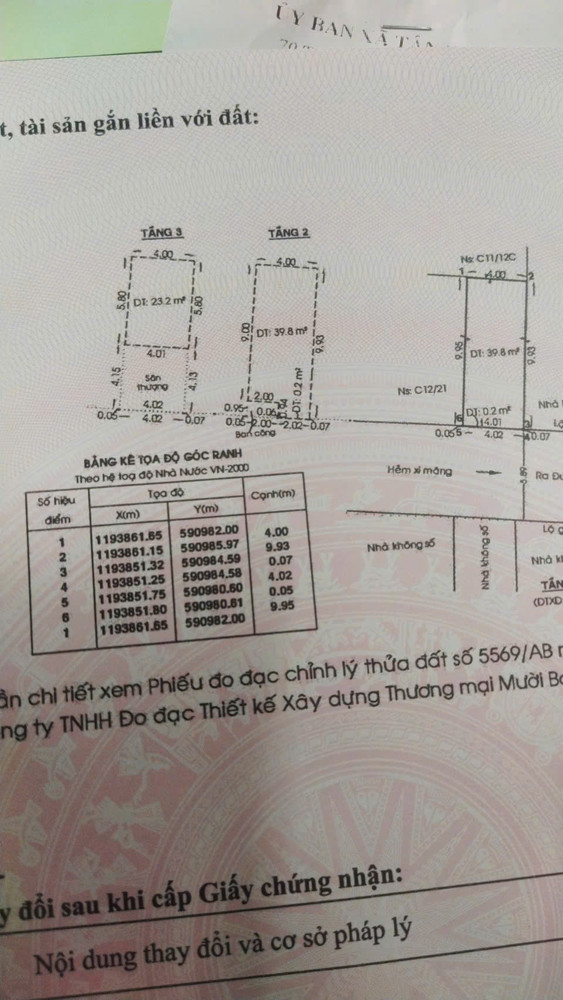 ► Nhà Mặt Tiền – Đường Số 3, Khu Tân Vĩnh Lộc