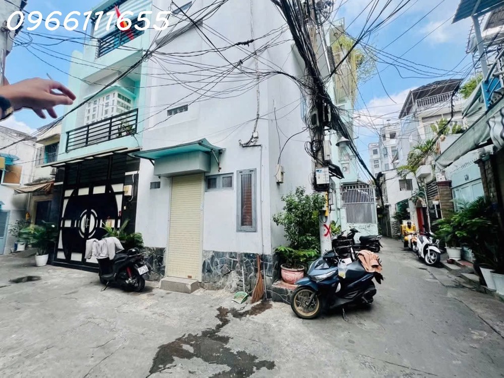 Bán Nhà Lô Góc 2 Mặt Hẻm – Trần Quang Diệu – P14– 3.8/4.7X9- Nhà Mới Đẹp – 3 Tàng - 2Pn Master .Mt