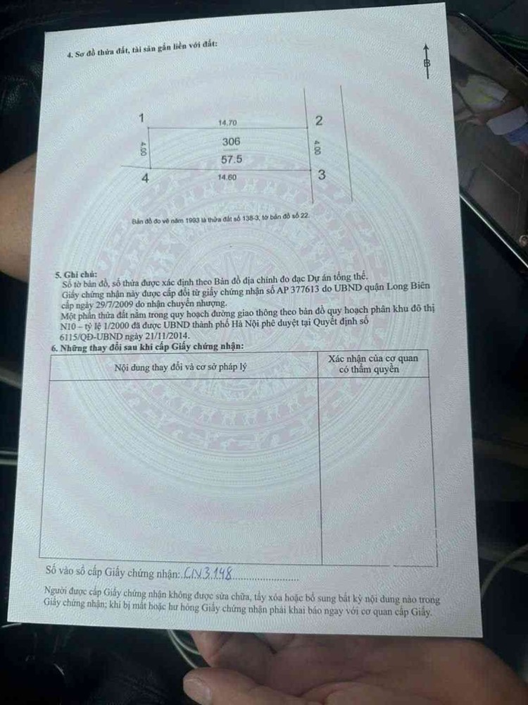 Tin Thật Thạch Bàn, Long Biên 11.6 Tỷ 60M Ô Tô Tải Đỗ Cửa Ngày Đêm