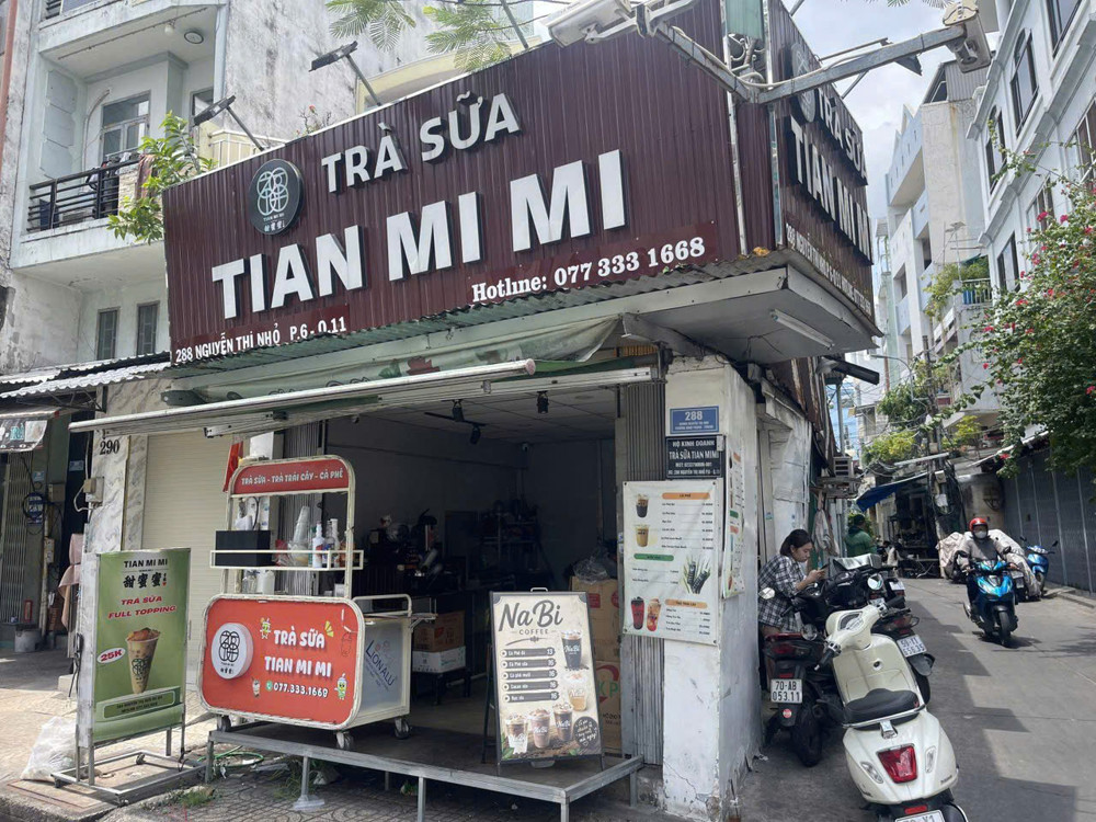 Sang Rẻ Chỉ Tiệm Trà Đẹp Lắm Chỉ 39 Tr , Mb Góc 2 Mt Đường Lớn Gần Trường Học Gần Đường 3/2, Tel