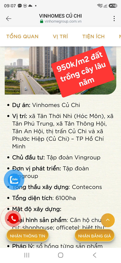 Bán Gấp 14.250M² Đất Trồng Cây Lâu Năm Tại Xã Phước Hiệp, Huyện Củ Chi, Tp Hồ Chí Minh - Chỉ