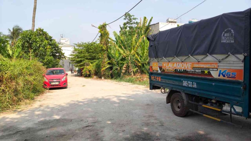 [H2446*] Đất Vuông Vức 5X14m Sát Vườn Cau Đỏ, Đường Nhựa 8M. Giá Chỉ 3.X Tỷ