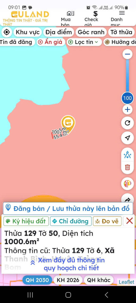 Đất Ven Hồ Trị An – Cơ Hội Đầu Tư Và Nghỉ Dưỡng Hiếm Có - Huyện Trảng Bom, Đồng Nai