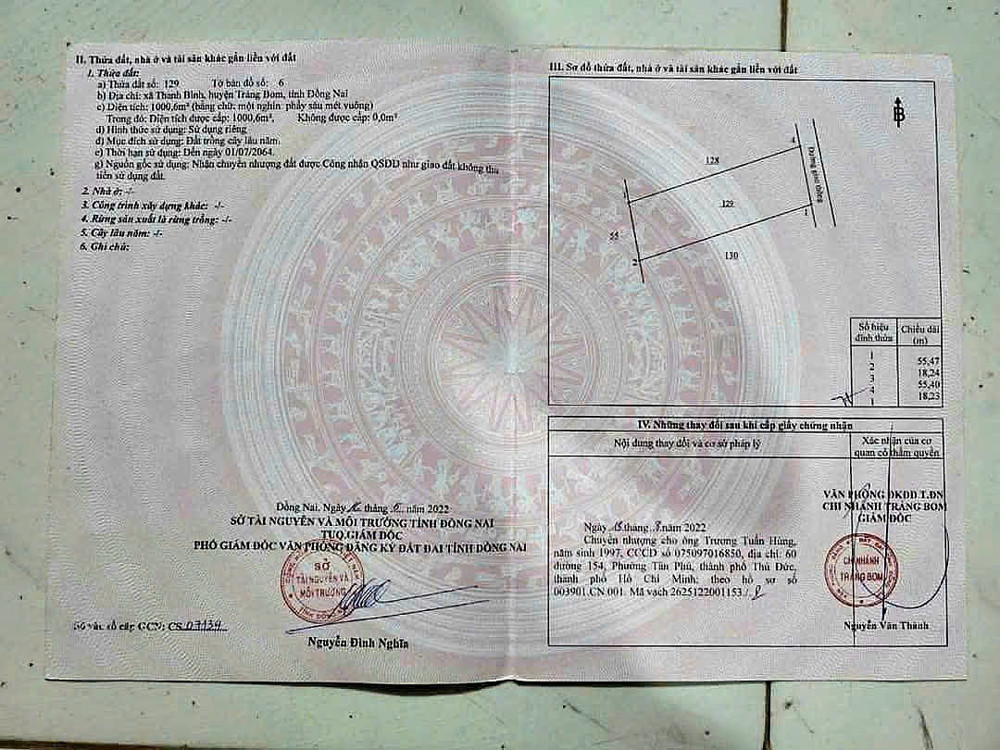 Đất Ven Hồ Trị An – Cơ Hội Đầu Tư Và Nghỉ Dưỡng Hiếm Có - Huyện Trảng Bom, Đồng Nai