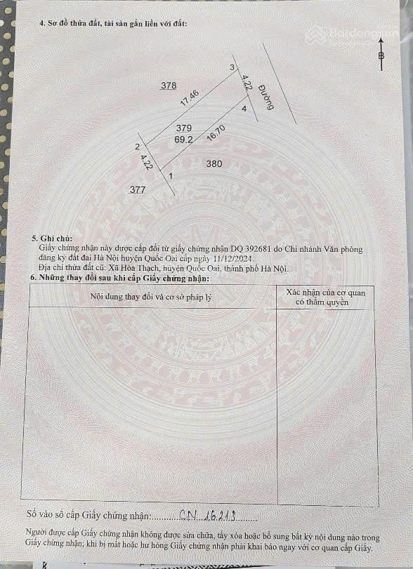 Cần Tiền Trả Ngân Hàng - Bán Gấp Lô Đất Đẹp Đường 21A, Hòa Thạch, Quốc Oai - Cơ Hội Đầu Tư Hiếm Có