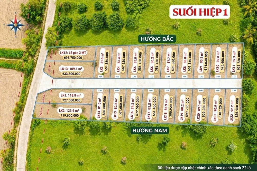 Đất Nền Suối Hiệp (Ven Nha Trang) - Sổ Đỏ Trao Tay - Chỉ Từ 500 Triệu!