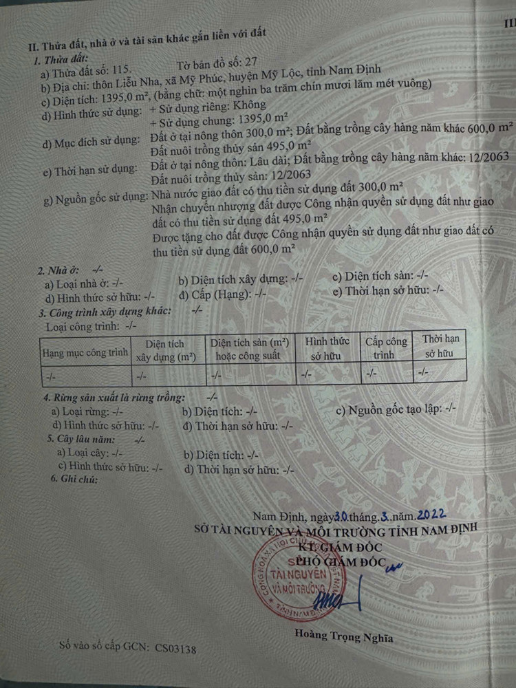 Chính Chủ Cần Bán Lô Đất Gần Khu Di Tích Đền Trần, Nam Định