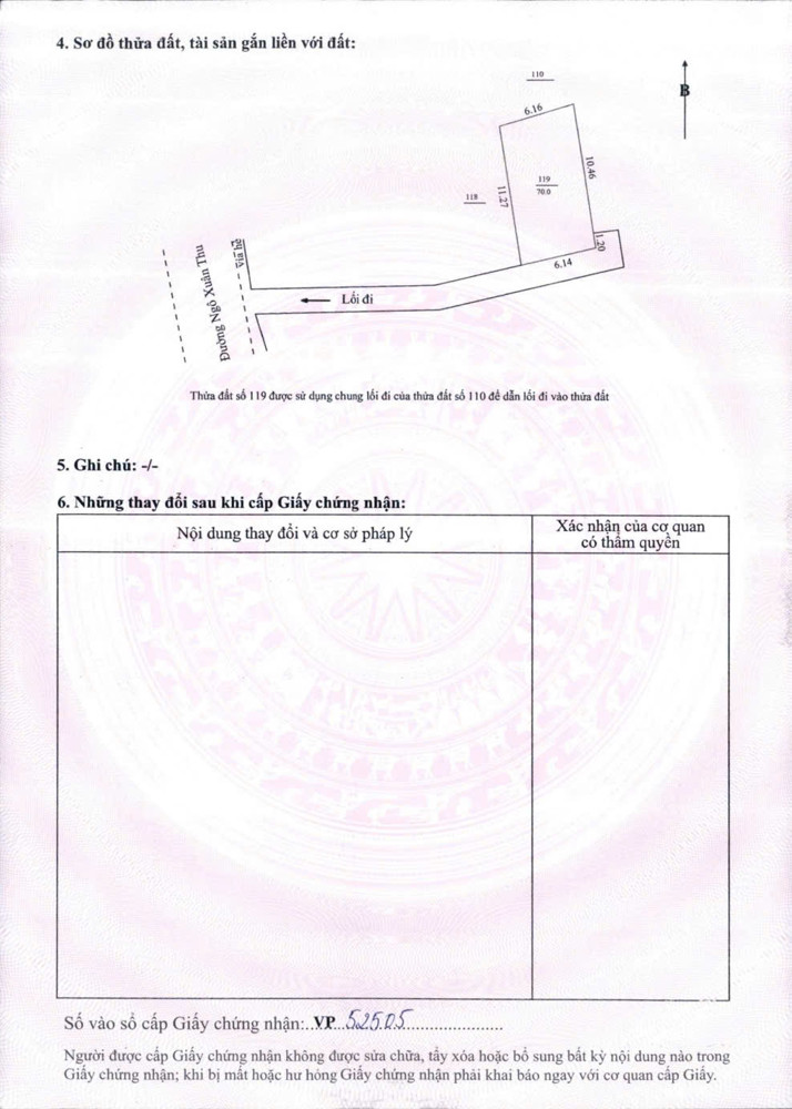 Bán Đất K161 Ngô Xuân Thu - Sau Lưng Nhà Mặt Tiền